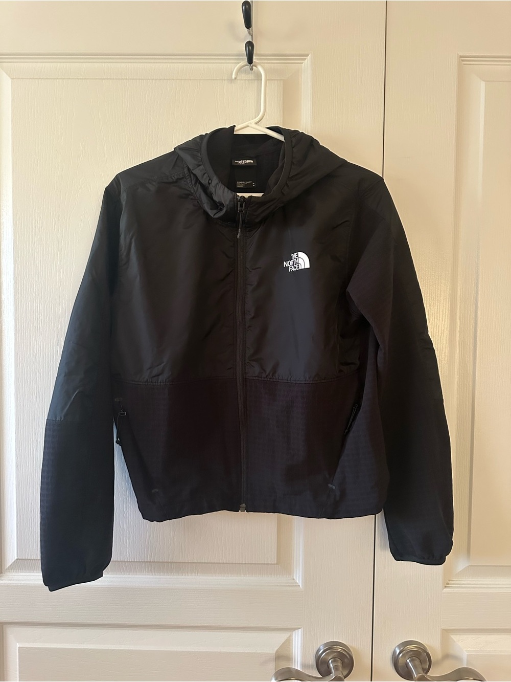 The North Face Women’s Tekware™ Grid Hybrid Full-Zip Jacket - Black/Black